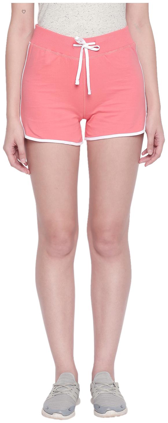 

Ajile By Pantaloons Women Solid Regular shorts - Pink