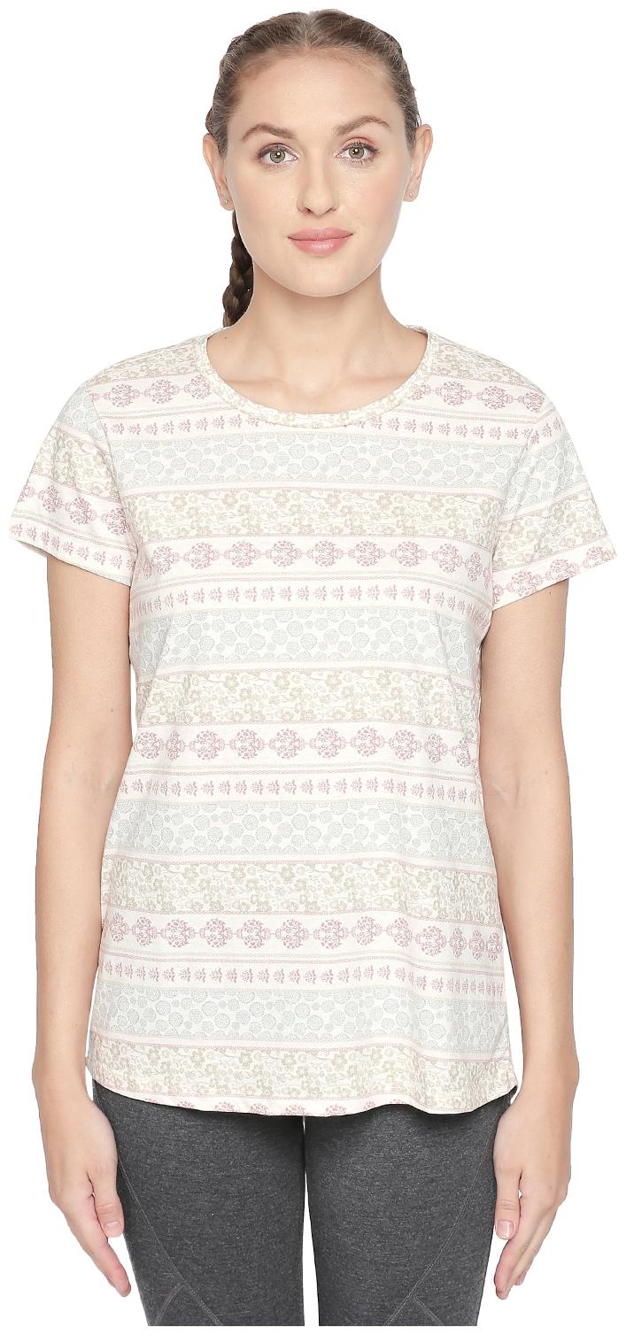 

Ajile By Pantaloons Women Printed Regular top - Grey