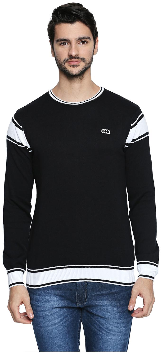 

Ajile By Pantaloons Men Black Round neck Sweatshirt