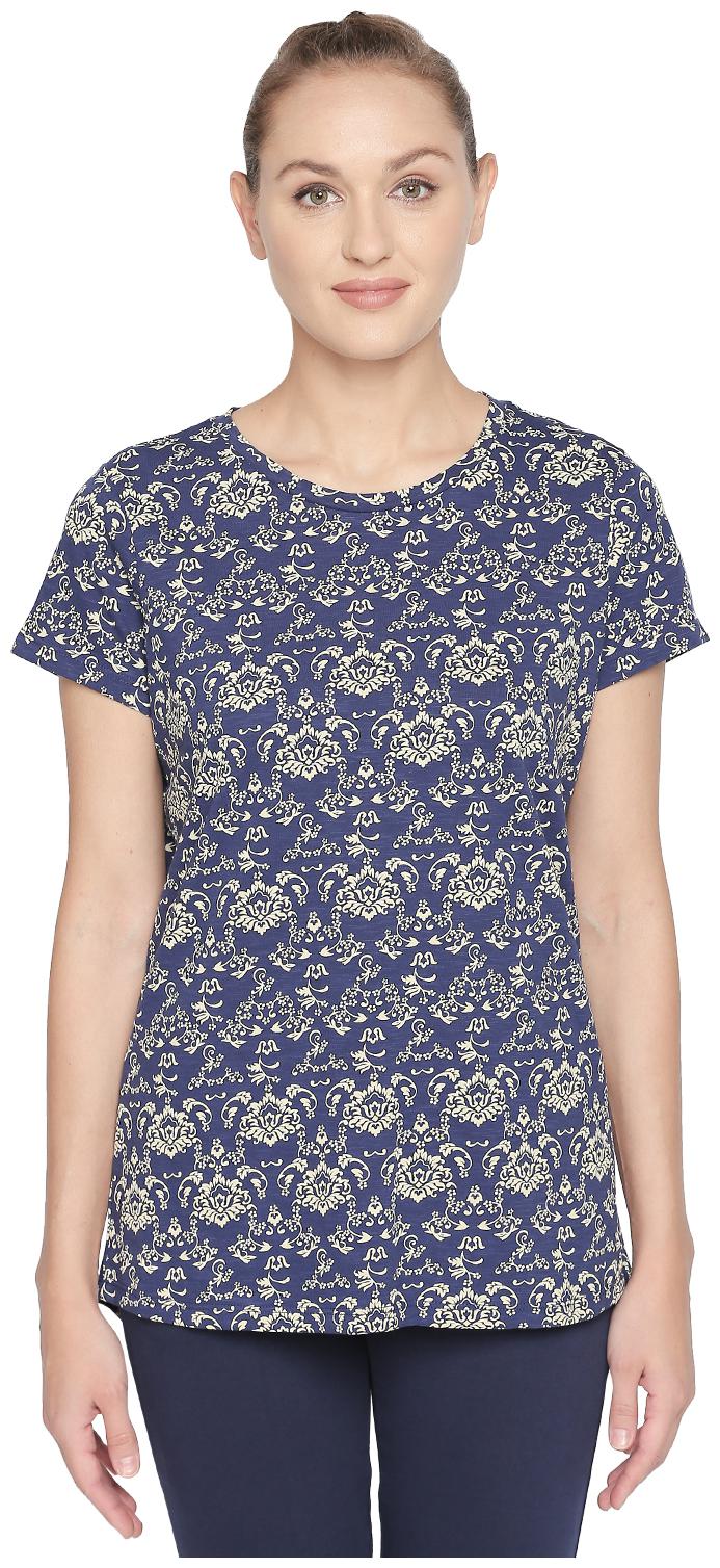 

Ajile By Pantaloons Women Printed Regular top - Blue