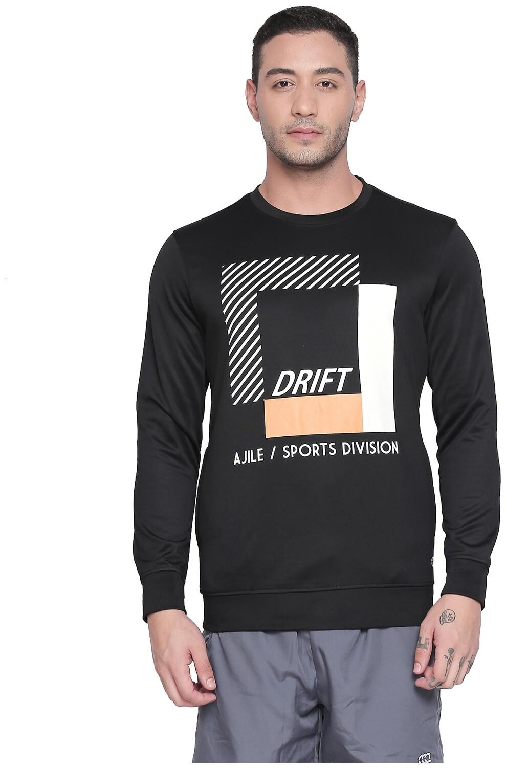 

Ajile by Pantaloons Men Sweatshirt - Black