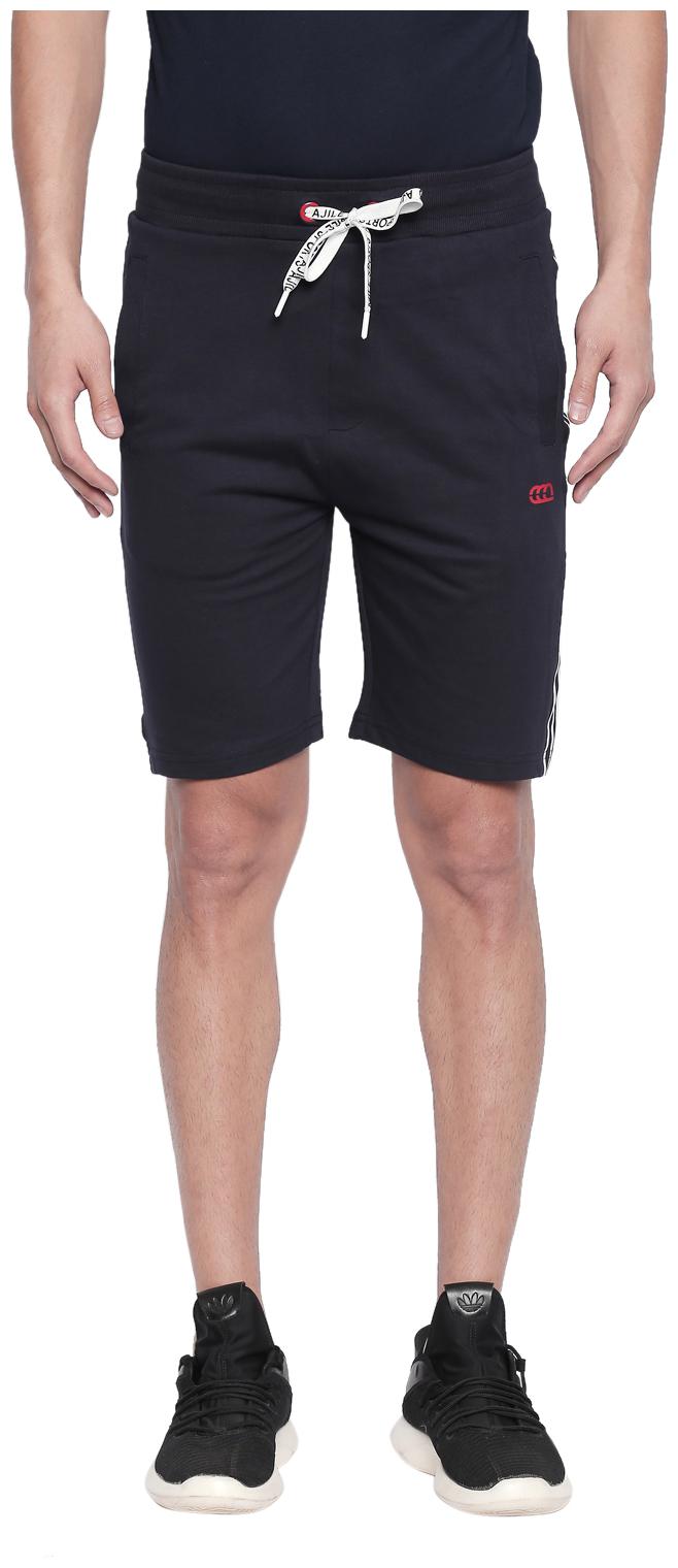 

Ajile By Pantaloons Men Navy Blue Slim Fit Regular Shorts