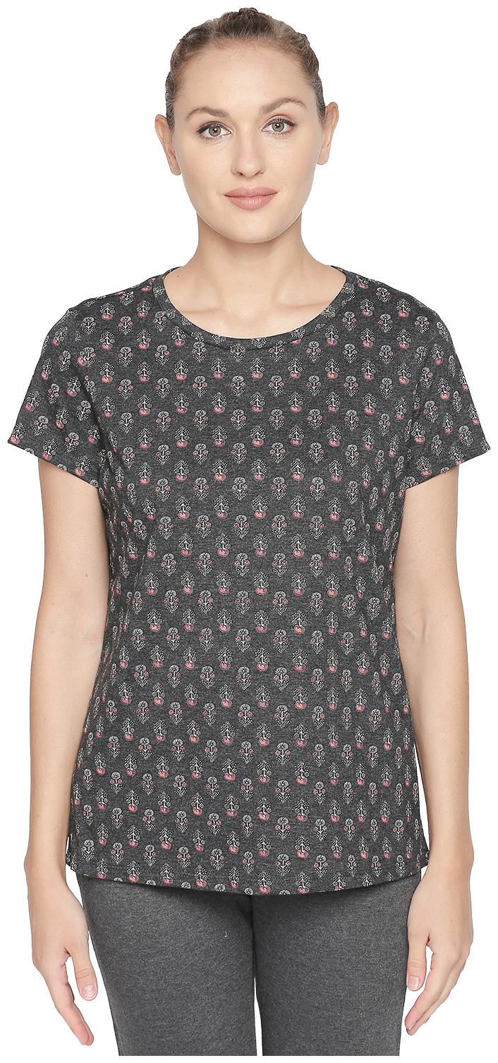 

Ajile By Pantaloons Women Printed Regular top - Grey