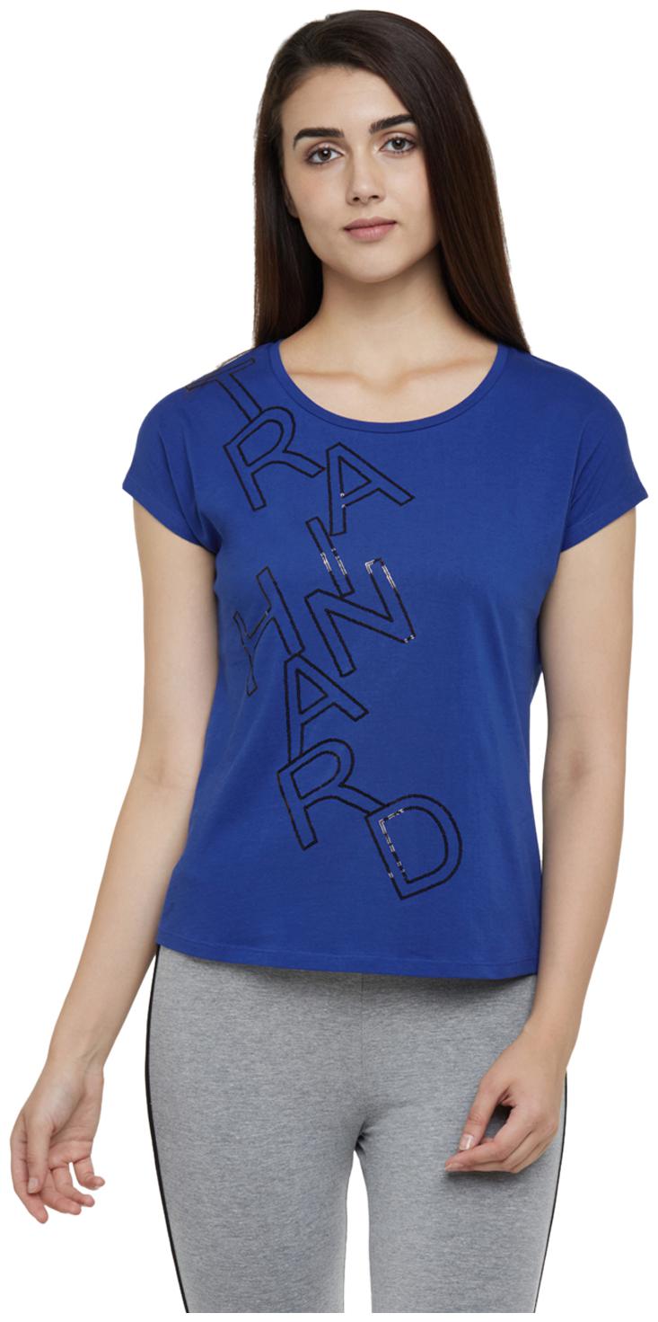 

Ajile By Pantaloons Women Printed Regular top - Blue