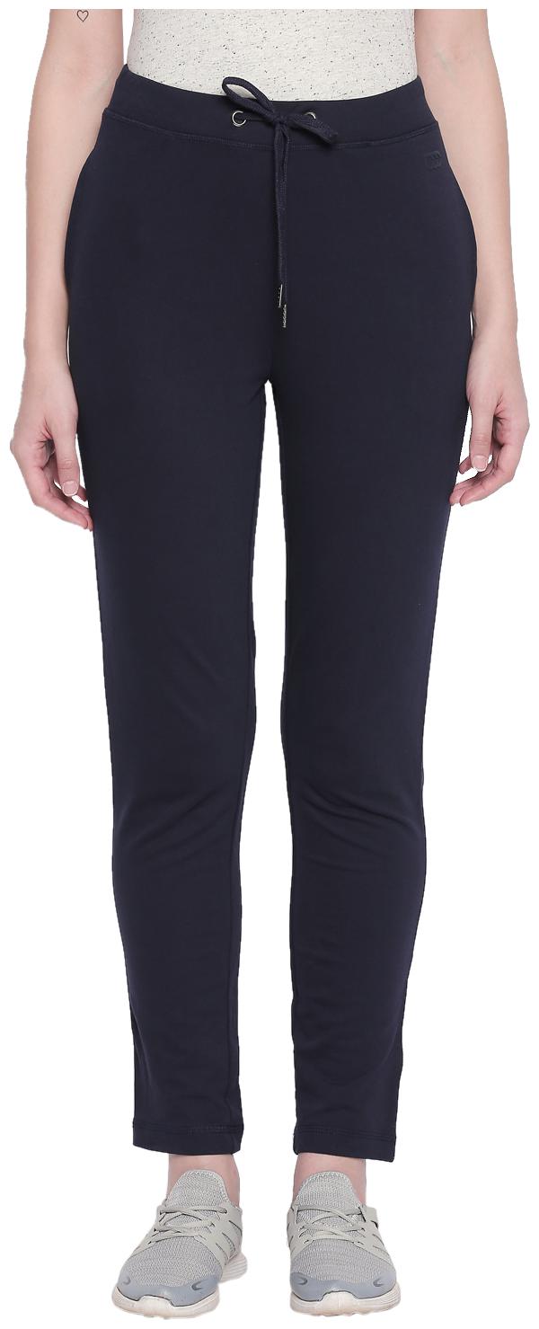 

Ajile By Pantaloons Women Regular fit Cotton Solid Track pants - Navy