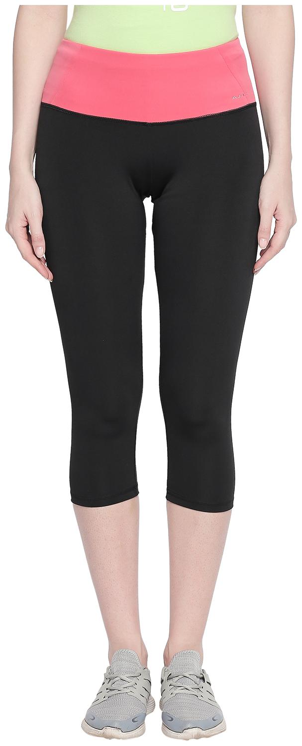 

Ajile By Pantaloons Women Solid Regular capri - Black