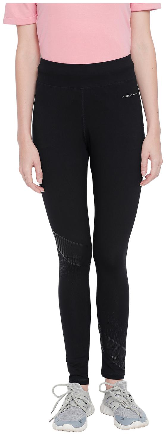 

Ajile By Pantaloons Women Regular fit Cotton Solid Track pants - Black