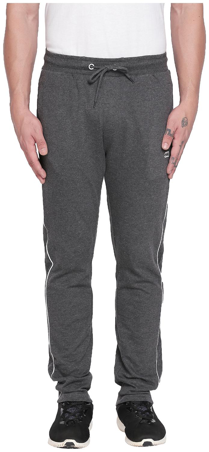 

Ajile By Pantaloons Men Grey Solid Slim fit Track pants