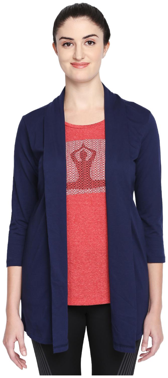 

Ajile By Pantaloons Women Shrug - Navy