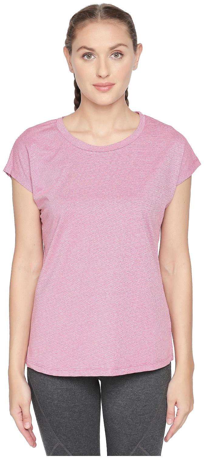 

Ajile By Pantaloons Women Solid Regular top - Pink