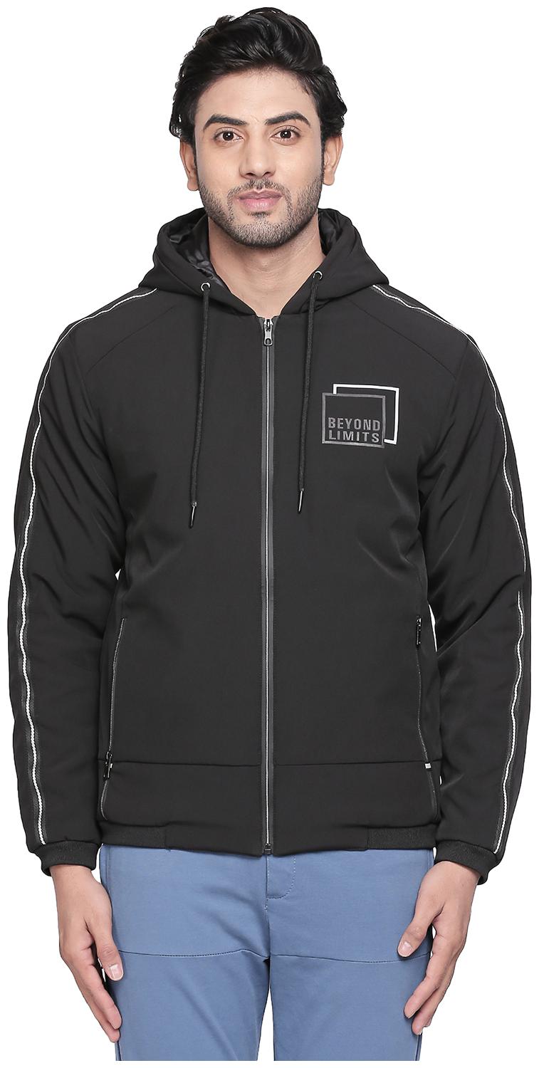 

Ajile By Pantaloons Polyester Men Black Down Jacket
