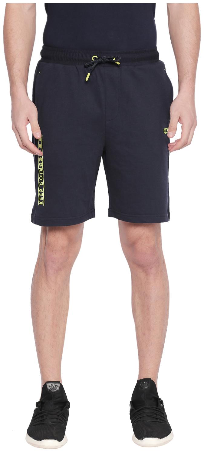 

Ajile By Pantaloons Men Blue Regular Fit Regular Shorts