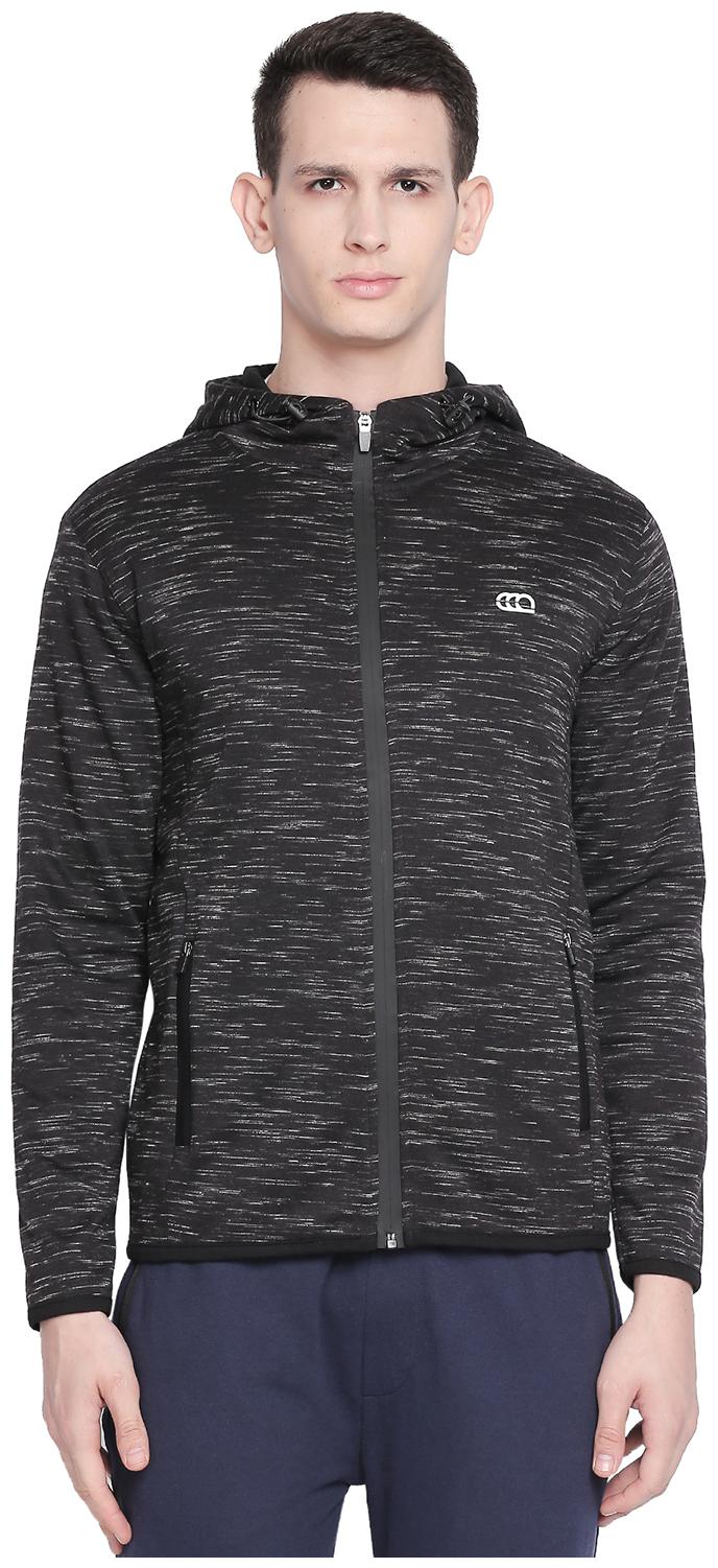 

Ajile By Pantaloons Polyester Printed Men Black Sweatshirt
