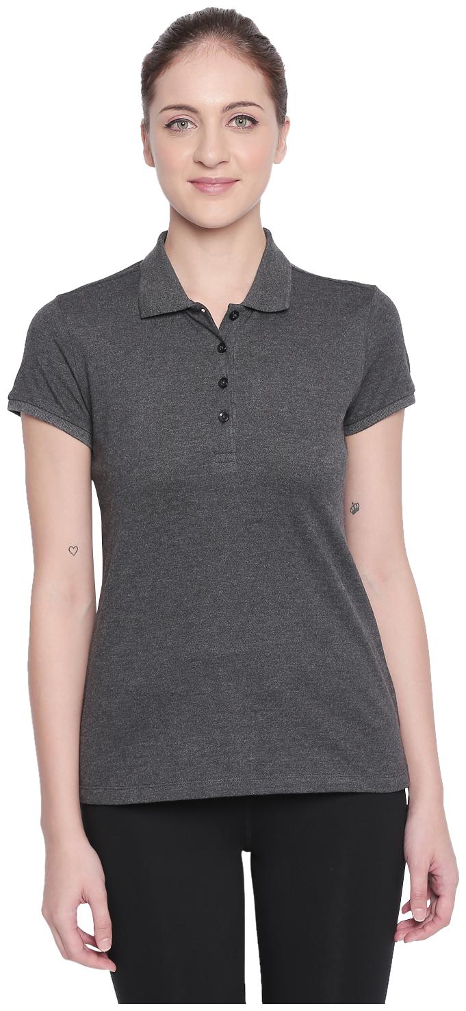 

Ajile By Pantaloons Women Solid Regular top - Grey