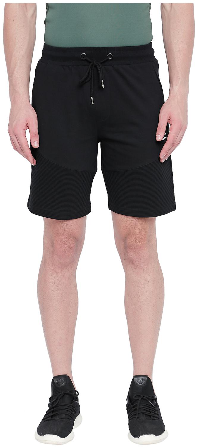 

Ajile By Pantaloons Men Black Slim Fit Regular Shorts