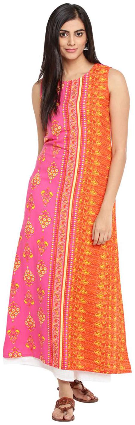 

Akkriti By Pantaloons Multi Printed Maxi dress