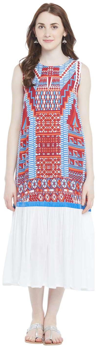 

Akkriti By Pantaloons Multi Printed Maxi dress
