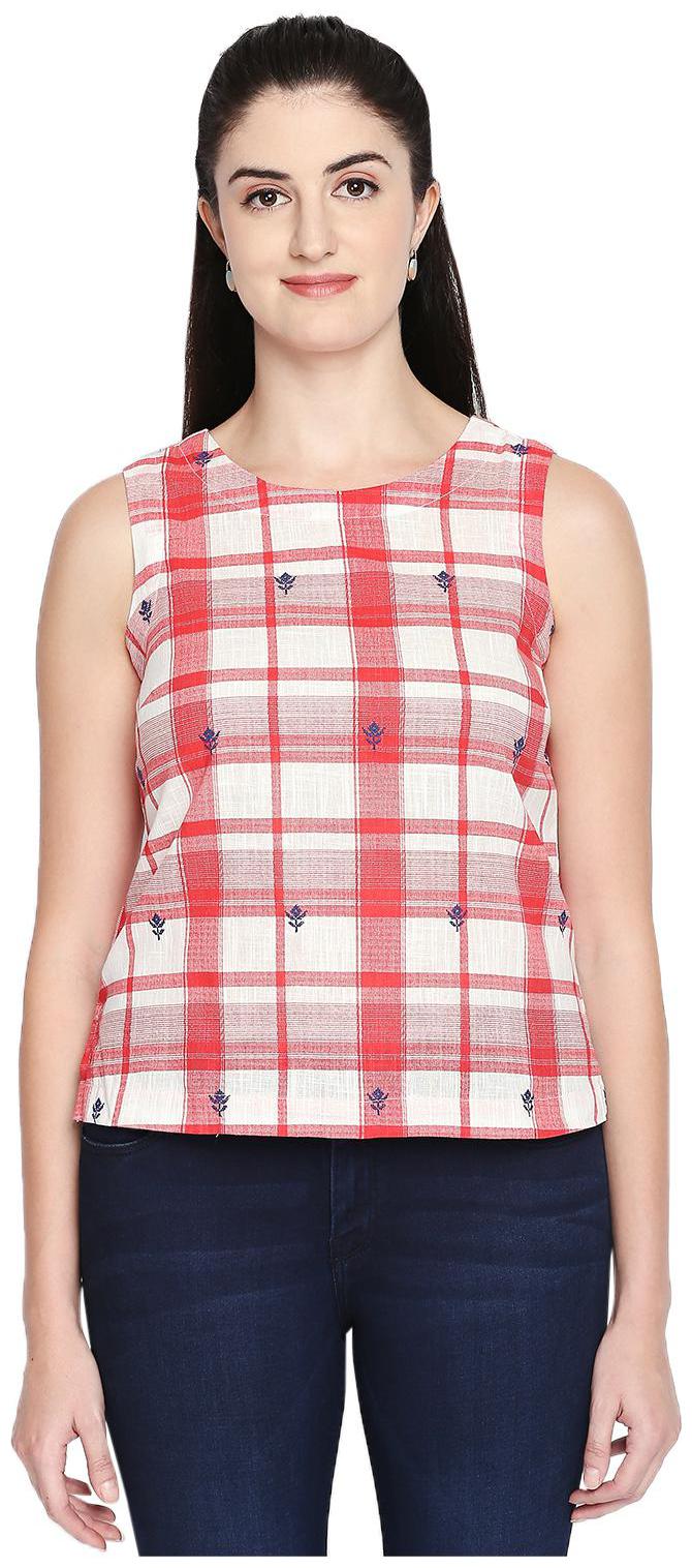 

Akkriti By Pantaloons Women Embroidered Regular top - Multi