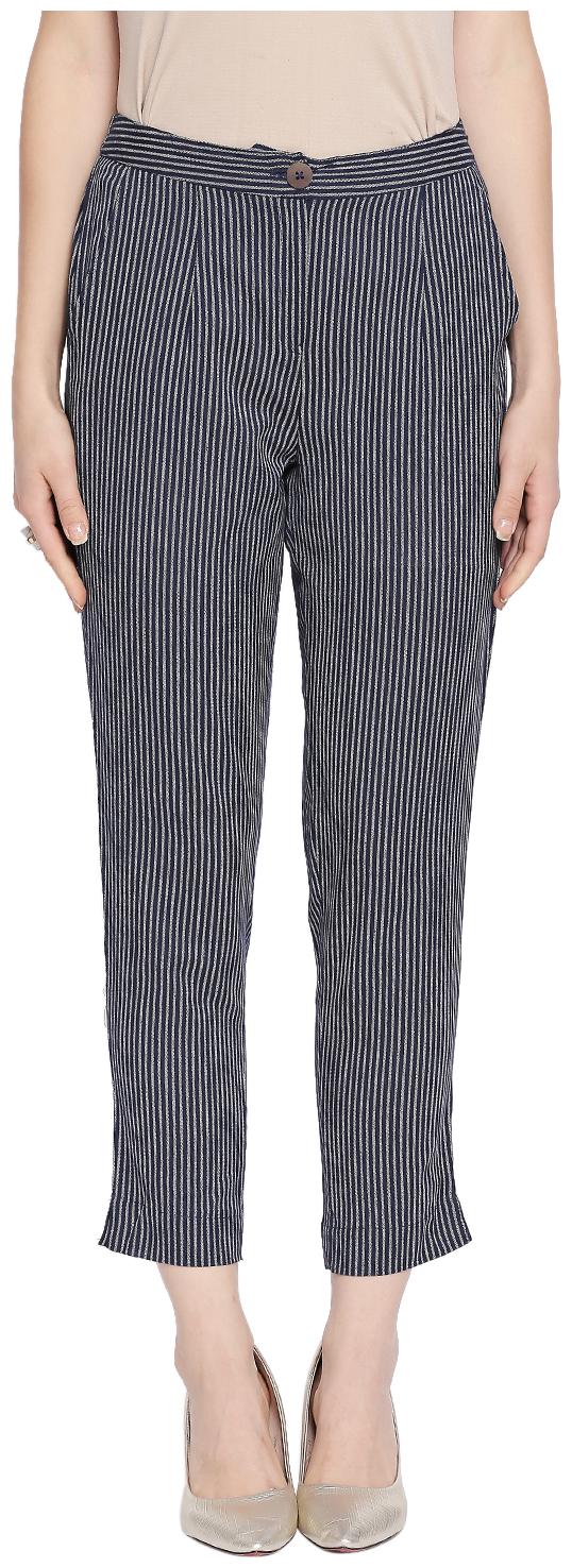 

Akkriti By Pantaloons Women Blue Regular fit Regular pants