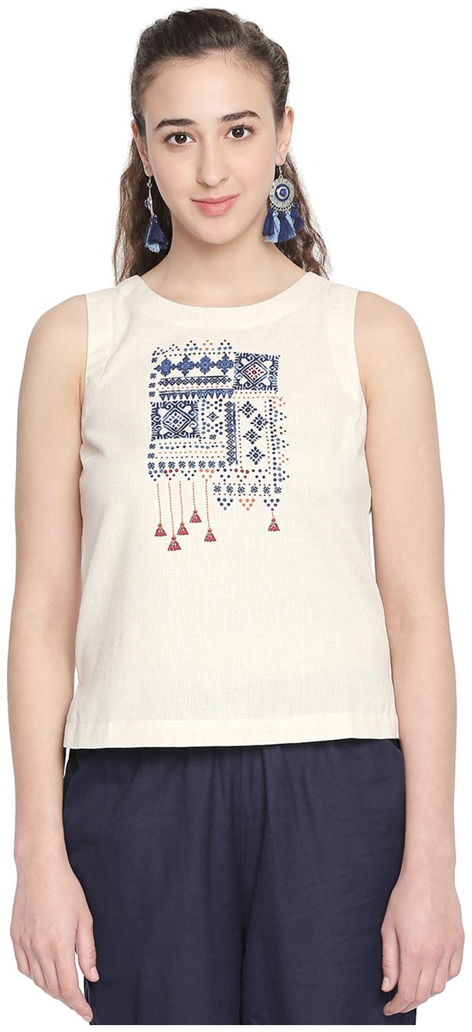 

Akkriti By Pantaloons Women Printed Regular top - Multi