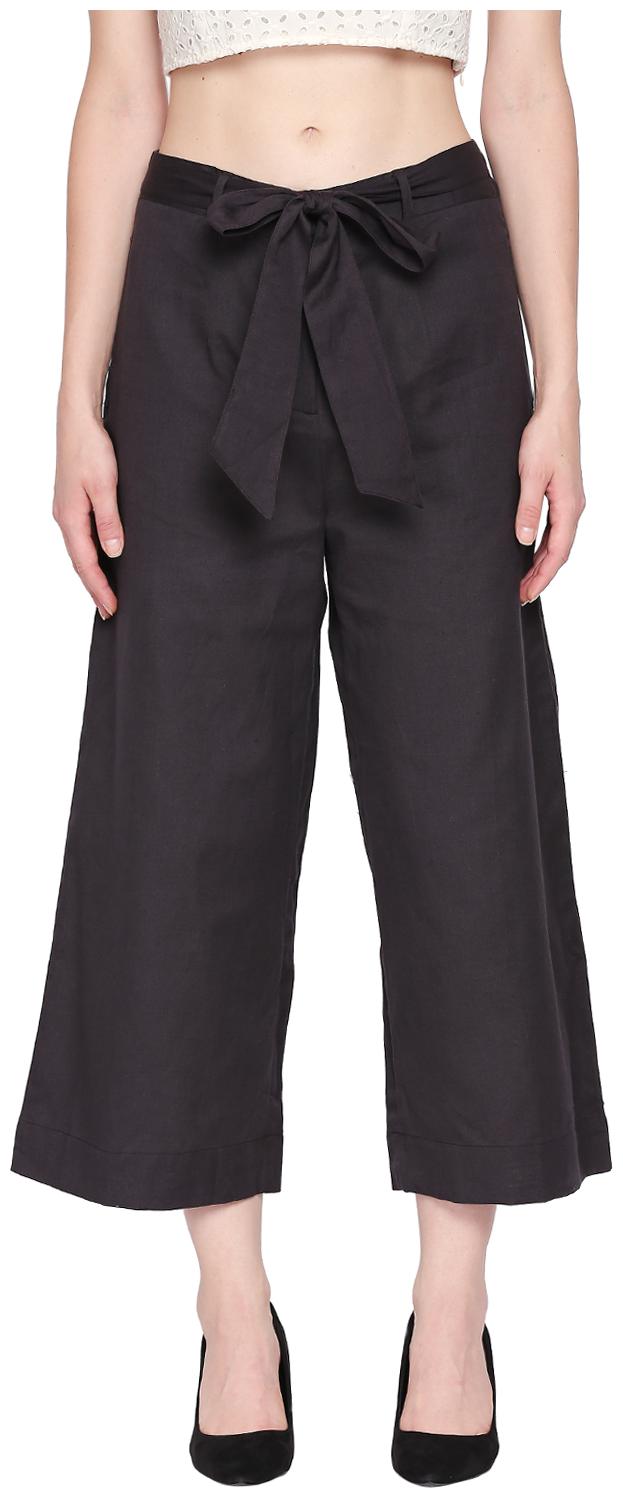 

Akkriti By Pantaloons Women Grey Regular fit Cullotes