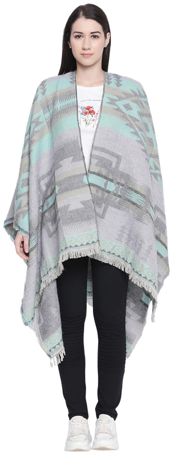 

Akkriti By Pantaloons Women Shrug - Grey