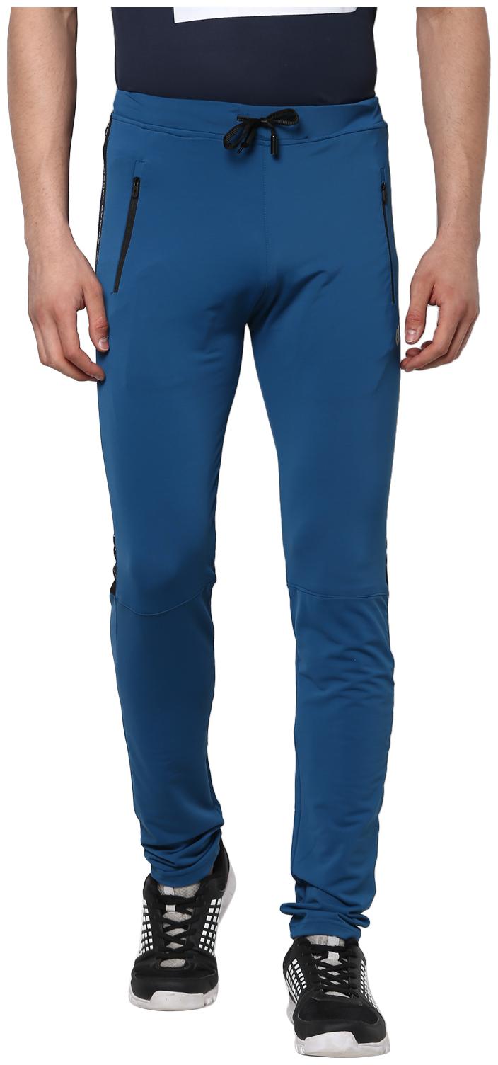 

Alan Jones Clothing Men Blue Solid Slim fit Track pants