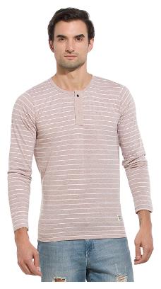 

Alan Jones Clothing Men Pink Slim fit Cotton Round neck T-Shirt - Pack Of 1