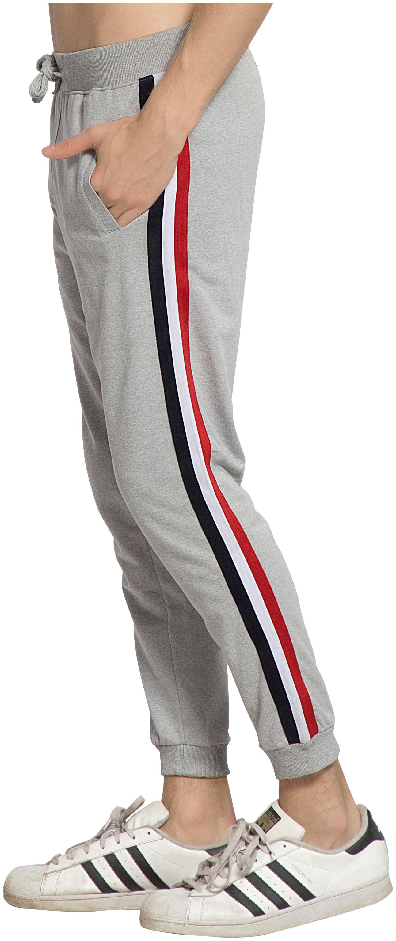 

Alan Jones Clothing Men Grey Solid Slim fit Joggers