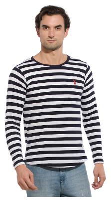 

Alan Jones Clothing Men Multi Slim fit Cotton Scoop neck T-Shirt - Pack Of 1