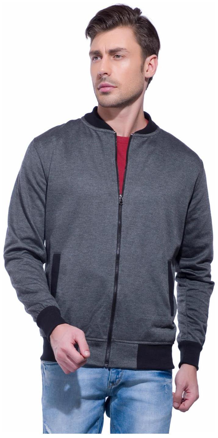 

Alan Jones Clothing Men Grey High neck Sweatshirt