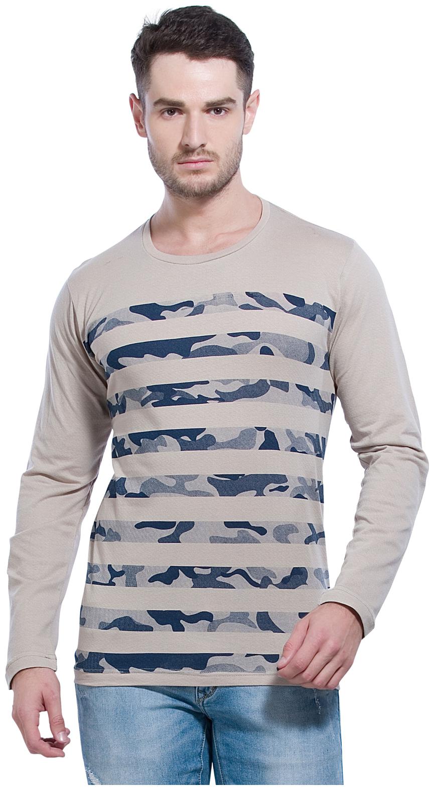 

Alan Jones Clothing Men Grey Slim fit Cotton Round neck T-Shirt - Pack Of 1