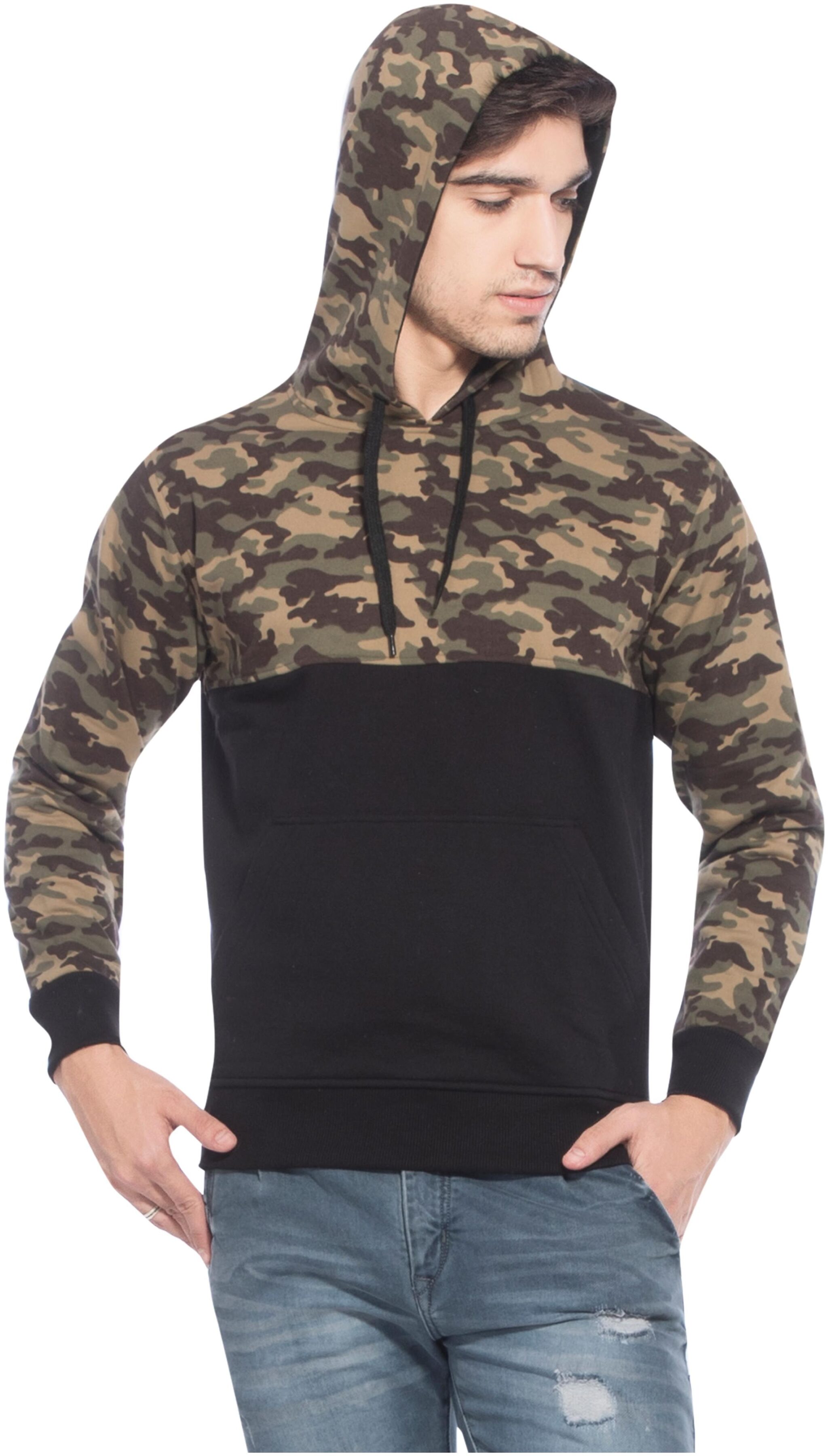 

Alan Jones Clothing Men Black Hooded Sweatshirt