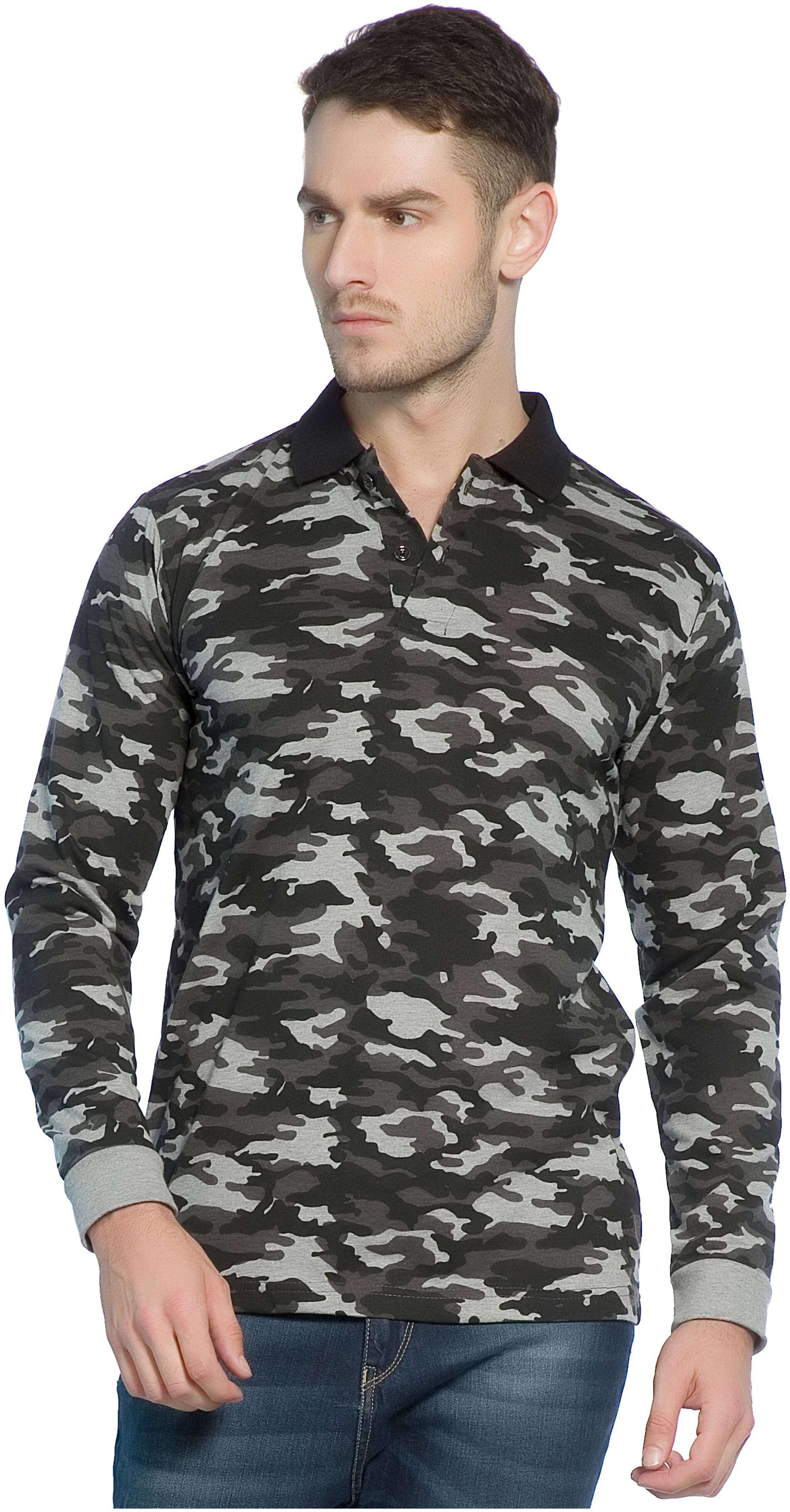 

Alan Jones Clothing Men Multi Slim fit Cotton Polo collar T-Shirt - Pack Of 1