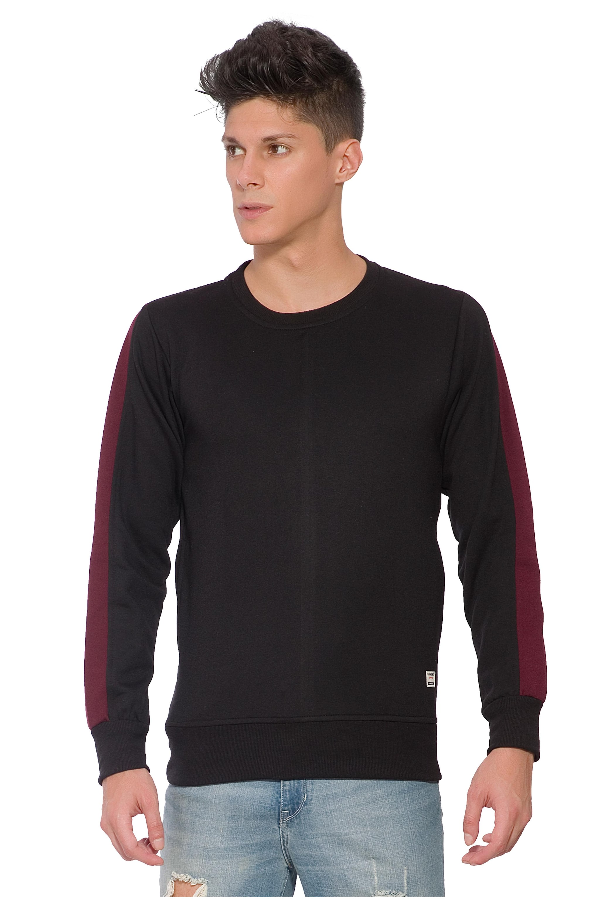 

Alan Jones Clothing Men Black Round neck Sweatshirt