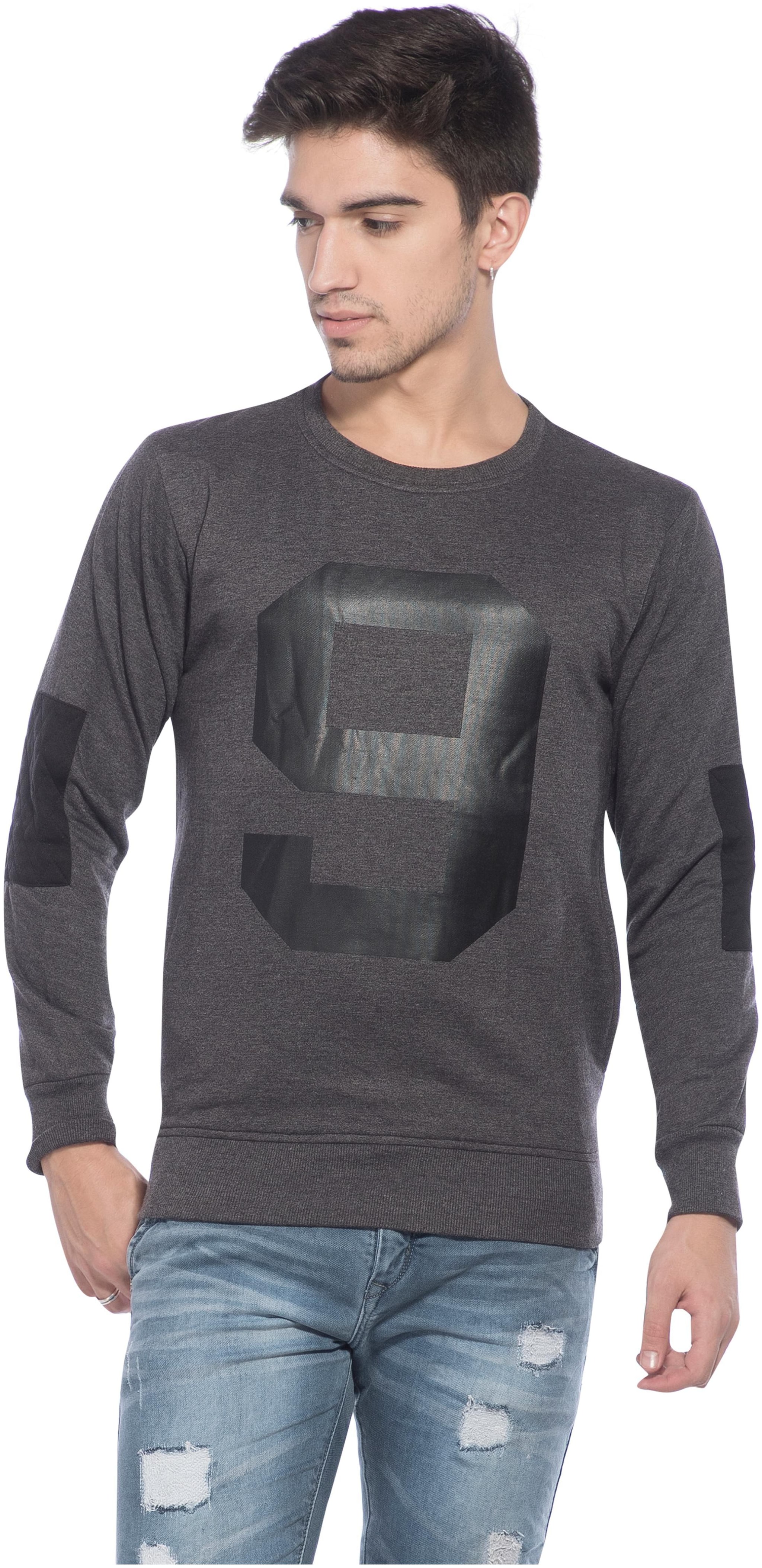 

Alan Jones Clothing Men Grey Round neck Sweatshirt