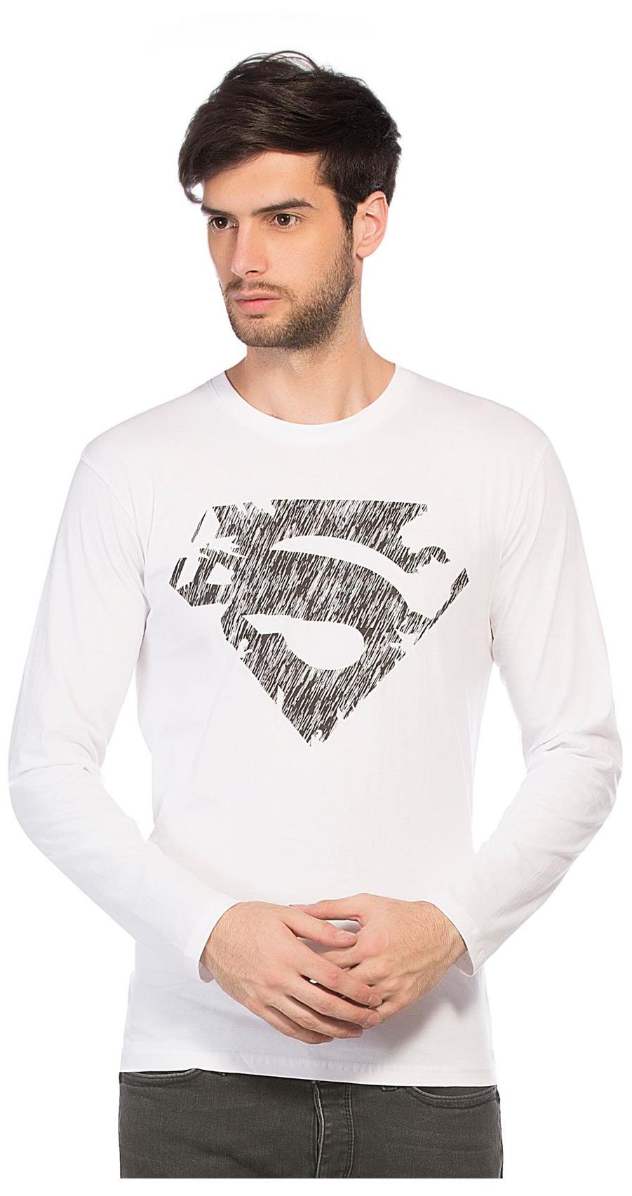 

Alan Jones Clothing Men White Slim fit Cotton Round neck T-Shirt - Pack Of 1