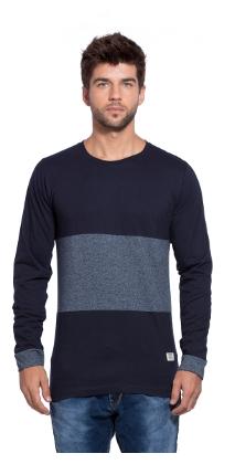 

Alan Jones Clothing Men Blue Slim fit Cotton Round neck T-Shirt - Pack Of 1