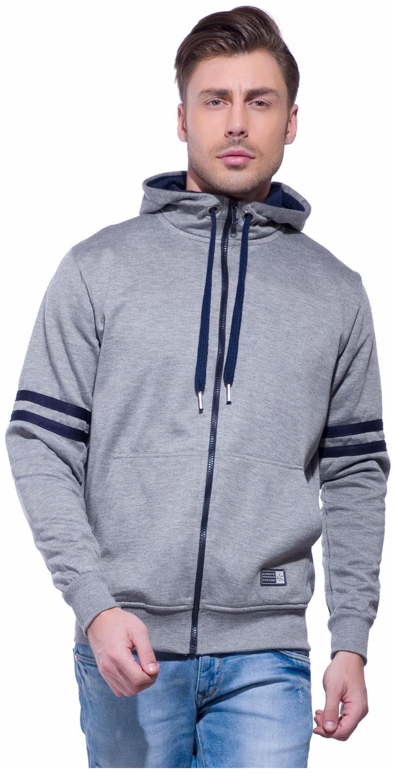 

Alan Jones Clothing Men Blue High neck Hoodie