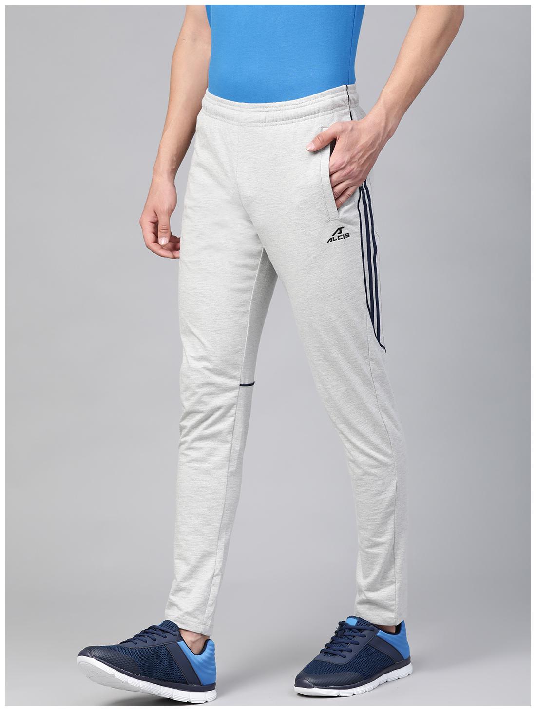 

Alcis Men Grey Solid Regular fit Track pants