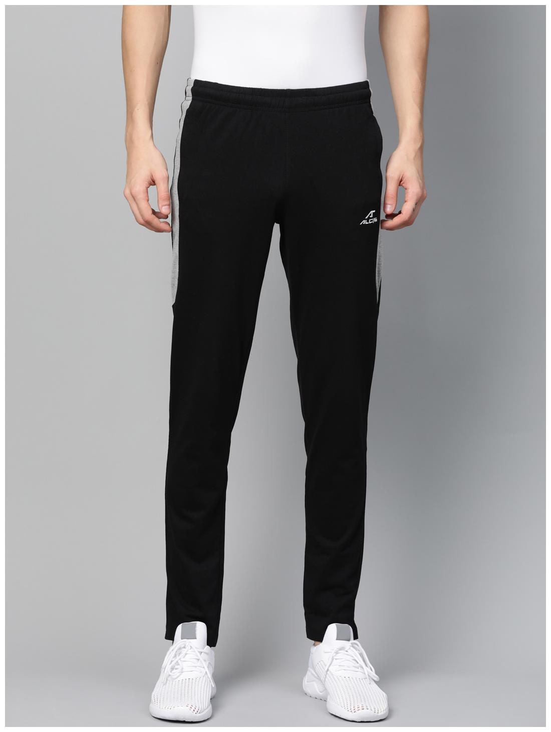 

Alcis Men Black Solid Regular fit Track pants