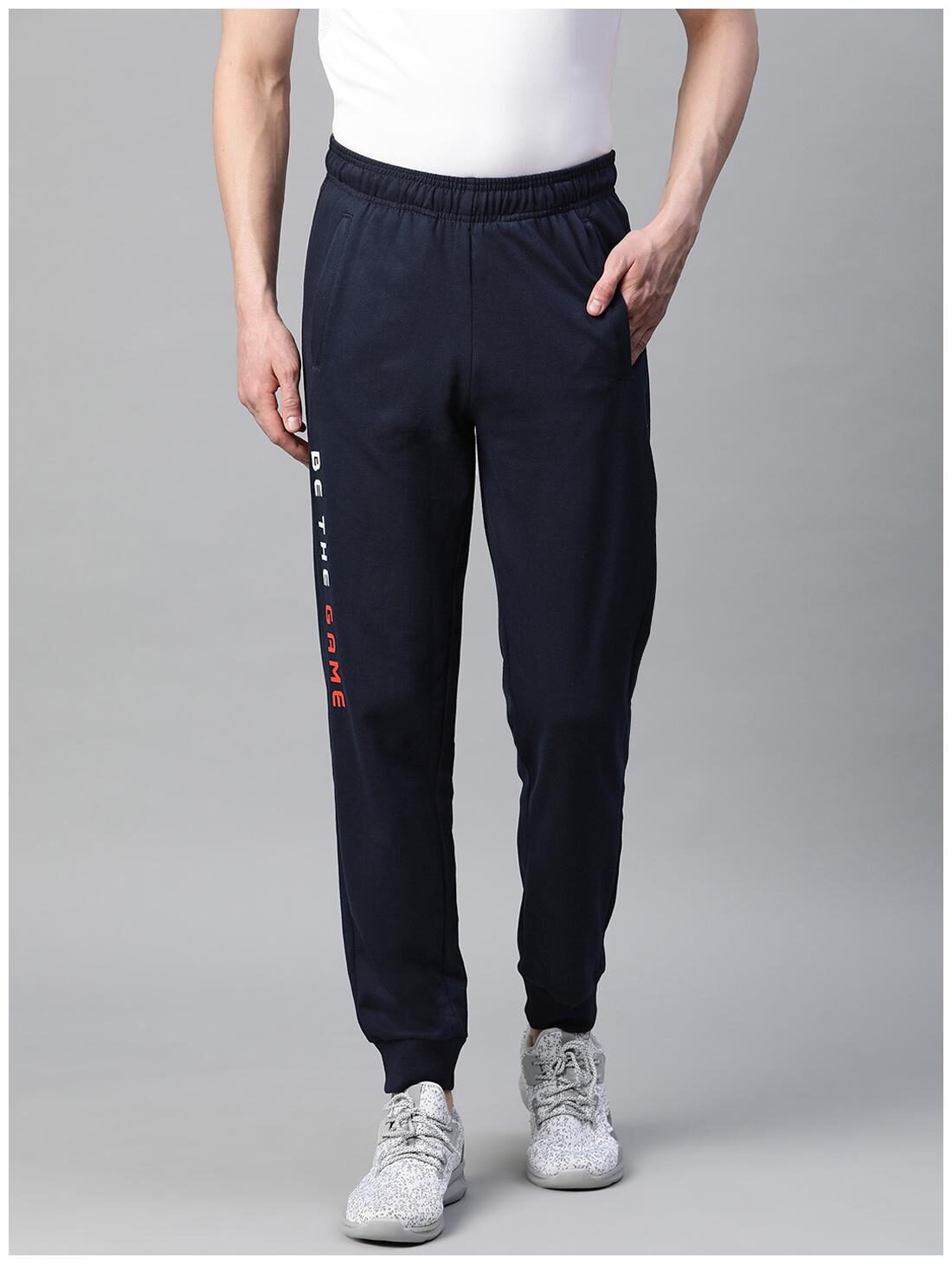 

Alcis Men Navy blue Solid Slim fit Joggers