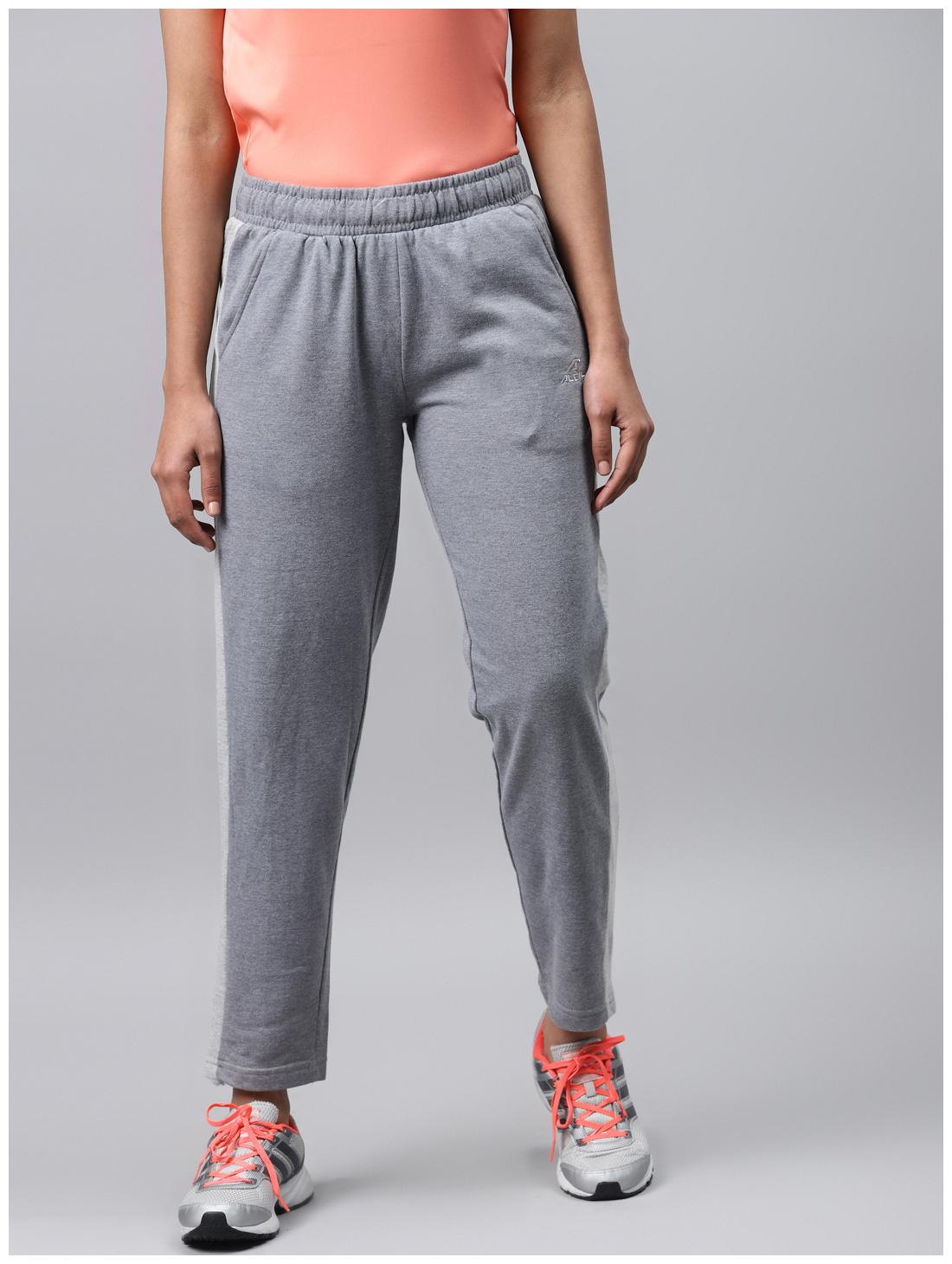

Alcis Women Regular fit Cotton Solid Track pants - Grey