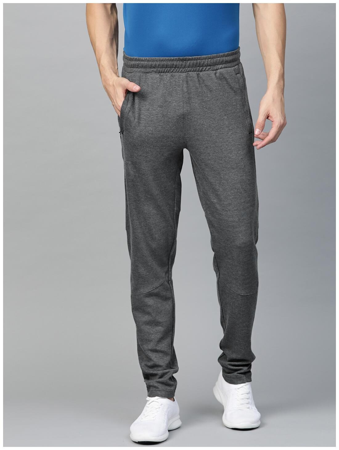 

Alcis Men Grey Solid Regular fit Track pants
