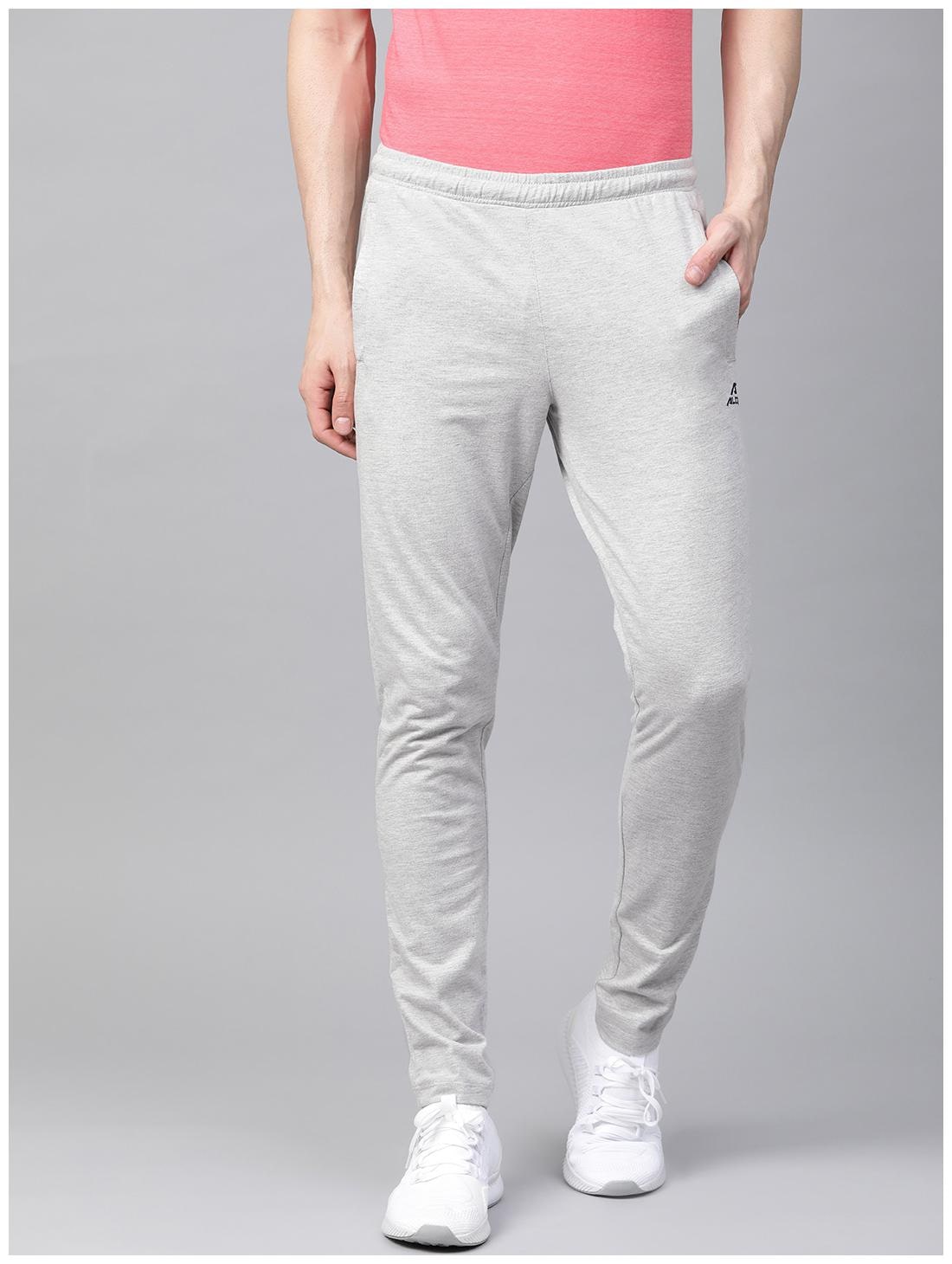 

Alcis Men Grey Solid Regular fit Track pants