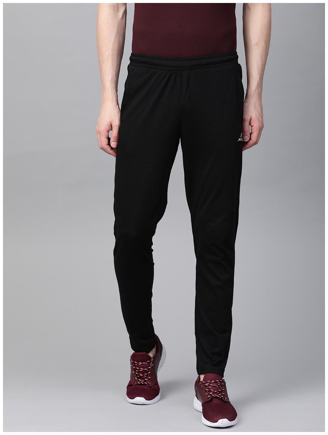 

Alcis Men Black Solid Regular fit Track pants