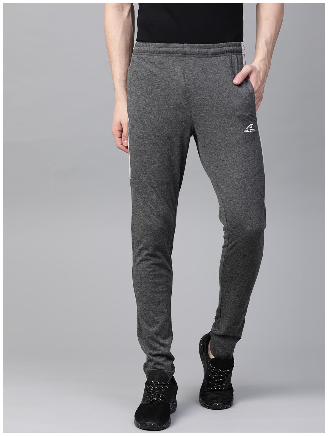 

Alcis Men Black Solid Regular fit Track pants