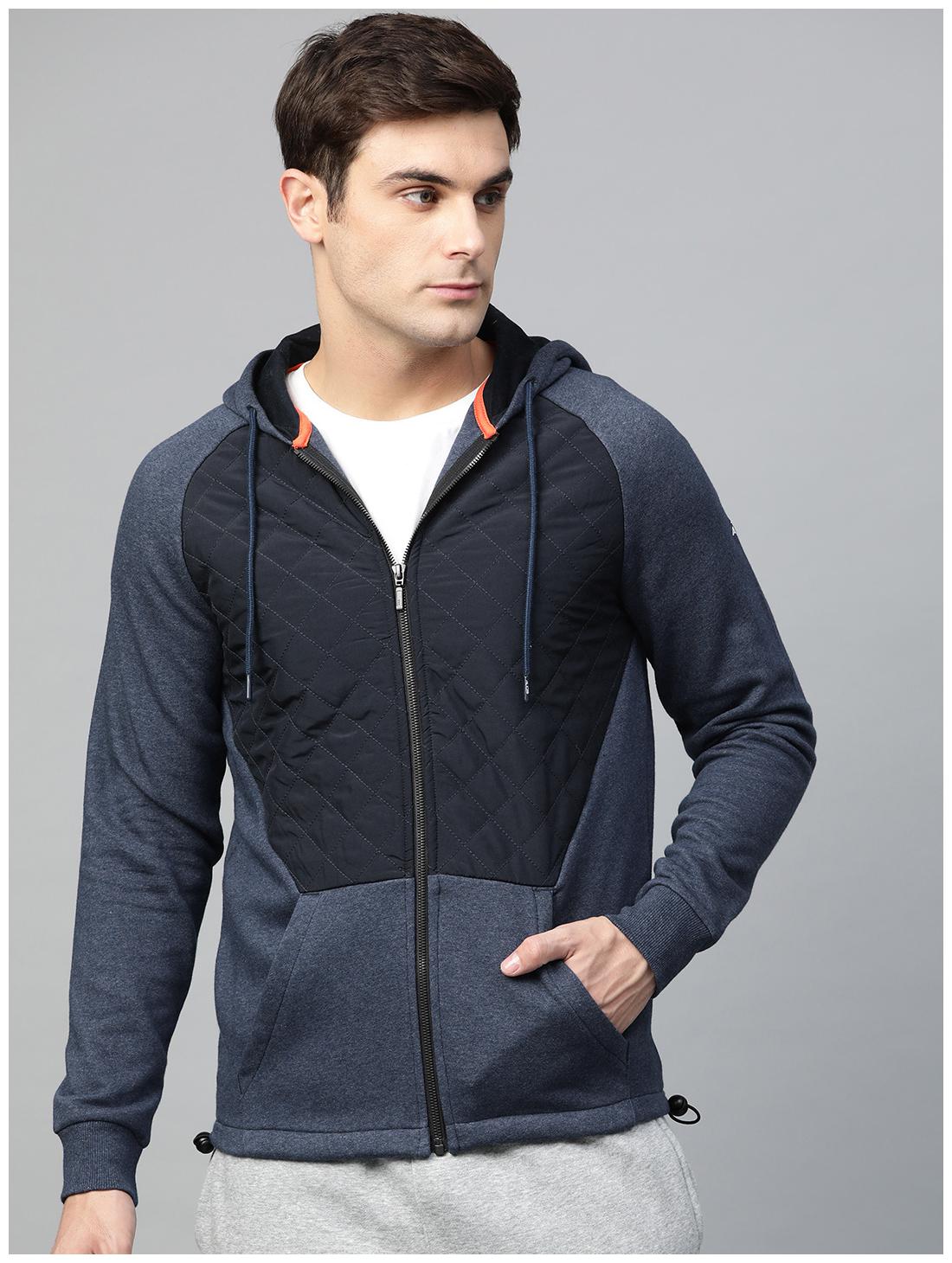 

Alcis Men Navy blue Solid Sports jacket