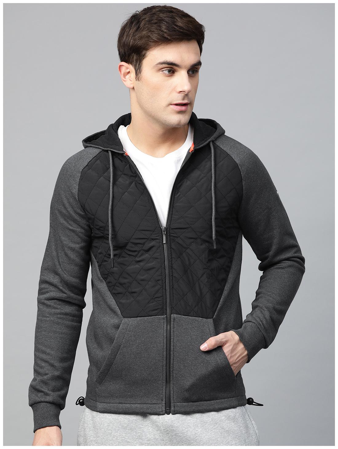 

Alcis Men Black Solid Sports jacket