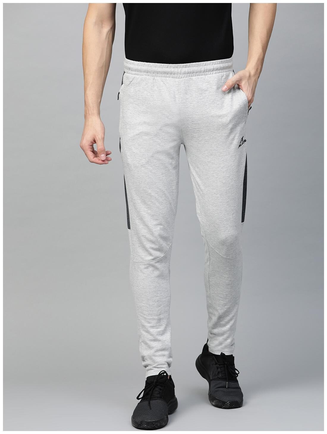 

Alcis Men Grey Solid Regular fit Track pants